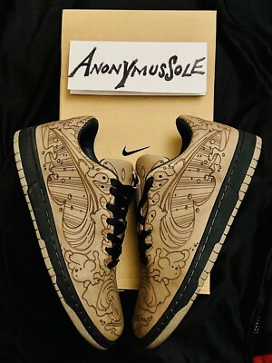 Size 10 - Nike Dunk Low x Chris Lundy laser