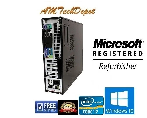 Dell Optiplex 990 Intel Core i7 3.4ghz 16GB 2TB HDD Win10 Pro 64-BIT - Image 4 of 4