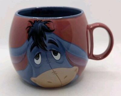 Disney Eeyore Tasse groß rund Winnie Puuh Esel selten Sammeltasse