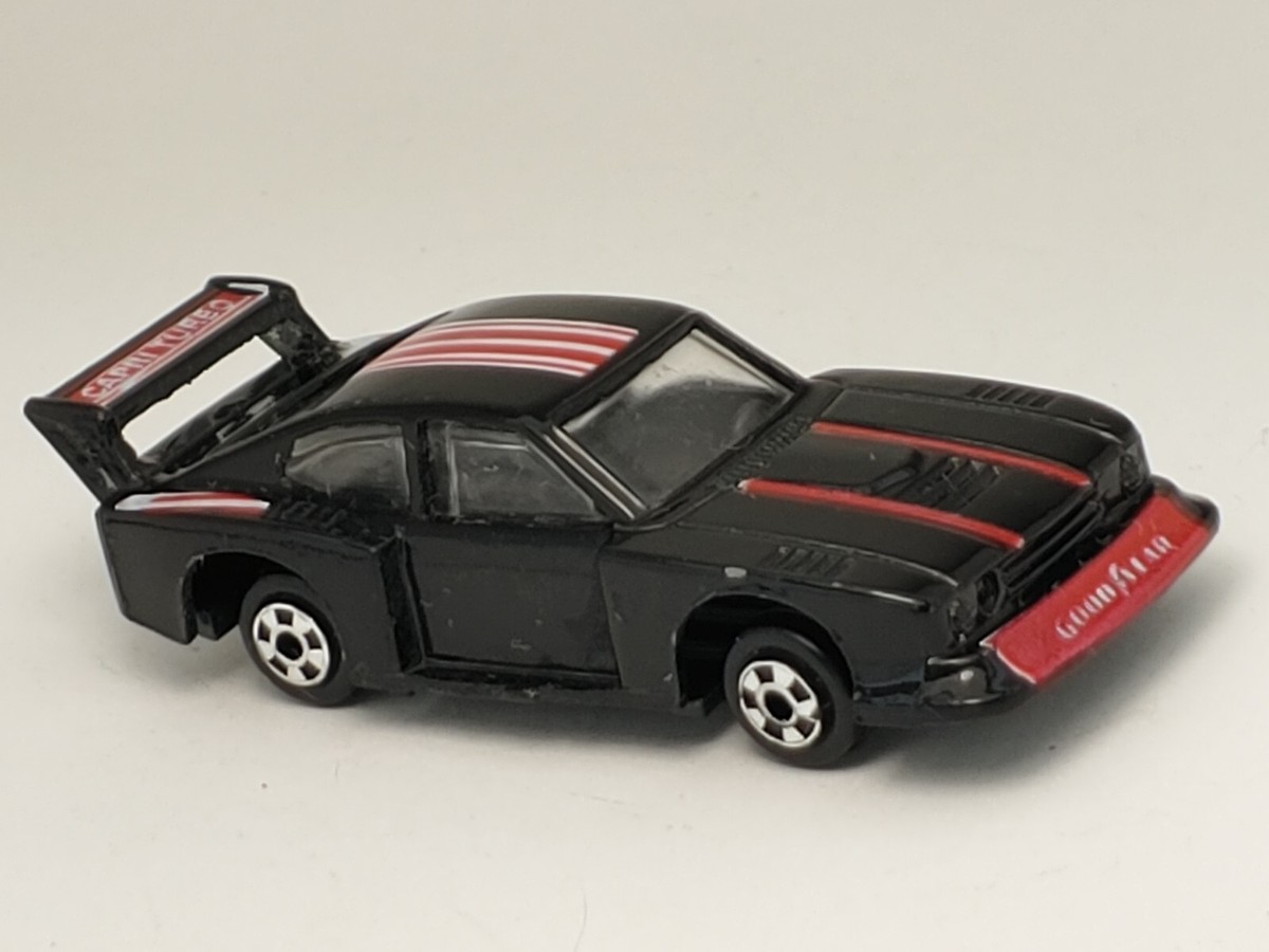 Vintage Zee Ford Capri Turbo D71 Black & Red Goodyear