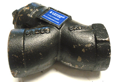 NEW LEGEND T-17 CI Y-STRAINER VALVE 1-1/4'' 250