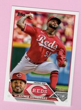 2023 Topps Series 1 Vladimir Gutierrez #198 Cincinnati Reds