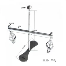 Nipple Clamp Clips Stainless Steel Tower of Pain Breast Stimulation Sex Toys