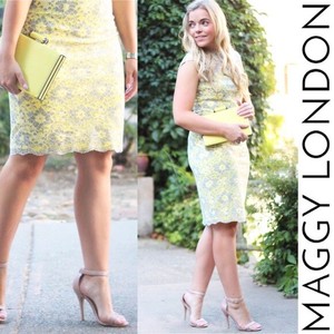 maggy london white dress