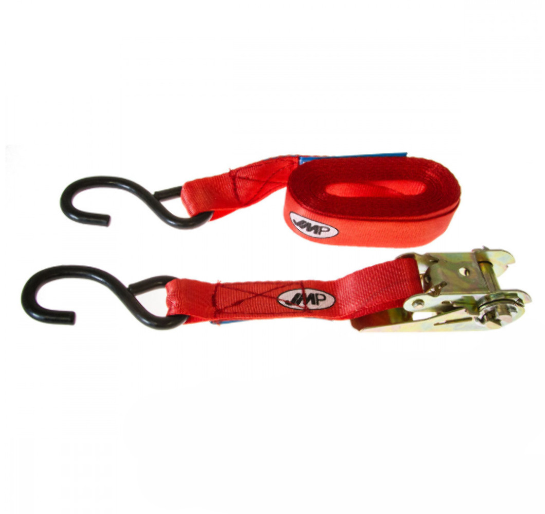 Correas De Amarre con Carraca Y Gancho En S 25 mm/5 metros