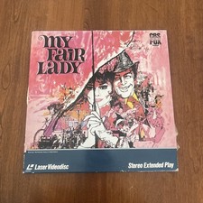 My Fair Lady Audrey Hepburn Extended Play Laserdisc 2 Disc Set