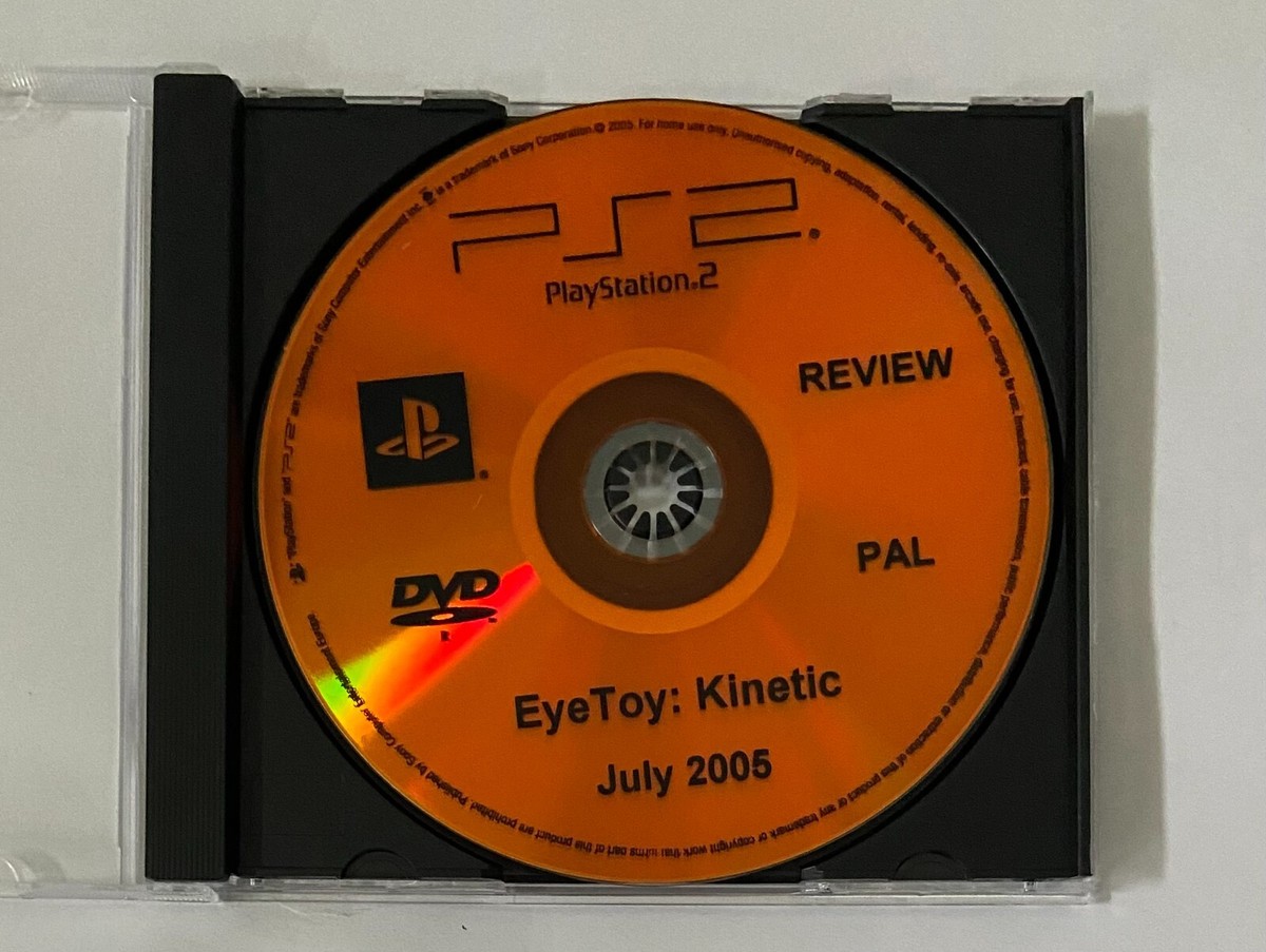 EyeToy: Kinetic Review Version Sony PlayStation 2005 PS2 PAL Pre