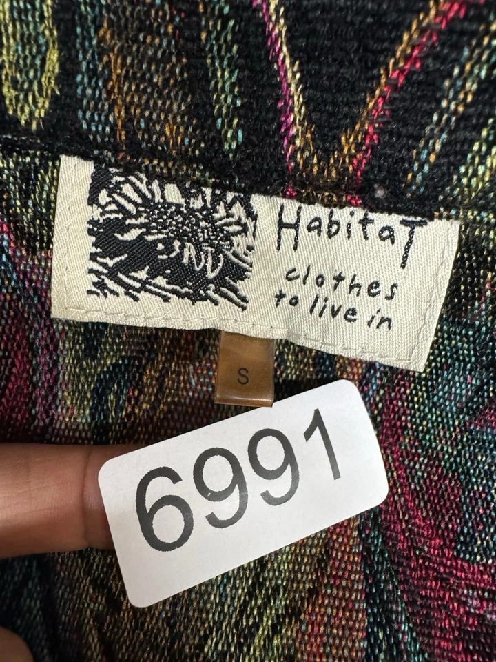 Chaqueta Blazer Habitat Mujer Ropa Para Vivir Floral Botón Frontal Pequeña Foto 2 de 4