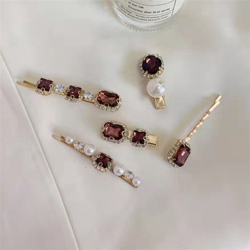 Horquilla pinza para el cabello accesorios para el cabello a presión para mujeres pinzas para el cabello pasador - Imagen 18 de 27