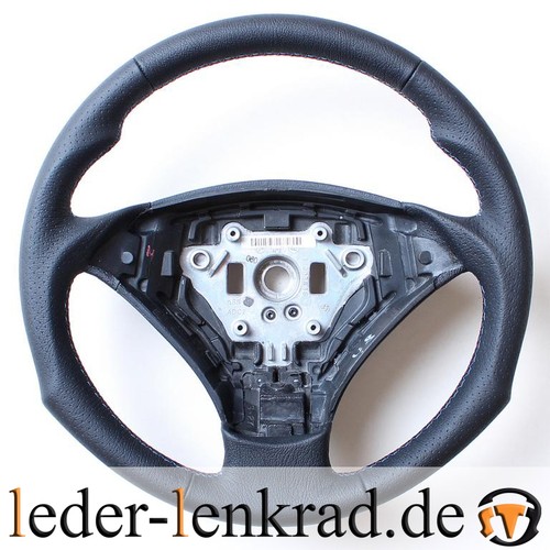 Leder Lenkrad BMW E60 E61 TUNING Neu Beziehen bis Bj.2005