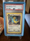 2000 Pokemon Team Rocket Dark Dragonite Holo #5/82 PSA 5