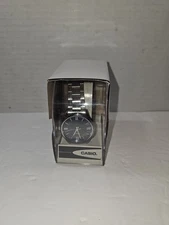 Casio MTP-V005D-2B5 Men's Standard Stainless Steel Blue Roman Dial Analog Watch