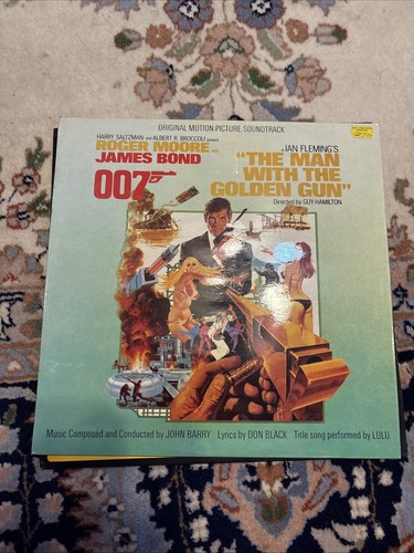 Der Mann mit dem goldenen Gun 007 James Bond Film Soundtrack Vinyl LP