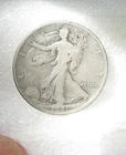 1921 D WALKING LIBERTY UNITED STATES HALF DOLLAR VG CONDITION