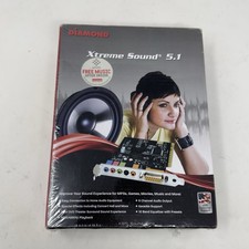 Diamond Xtreme Sound 5.1 / 16 Bit Sound Card NEW Sealed in Box 