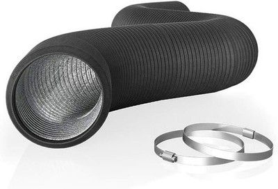 AC Infinity Flexible 4-Inch Aluminum Ducting, Heavy-Duty Four-Layer Protection,