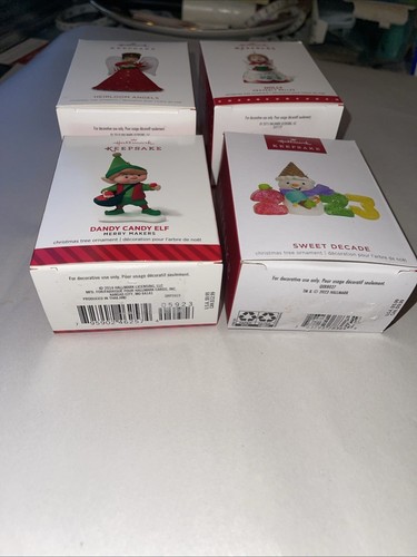 Hallmark Christmas Ornaments Keepsake BellOrnaments Set Of 4, 2014, 2023 2018 - Picture 3 of 3