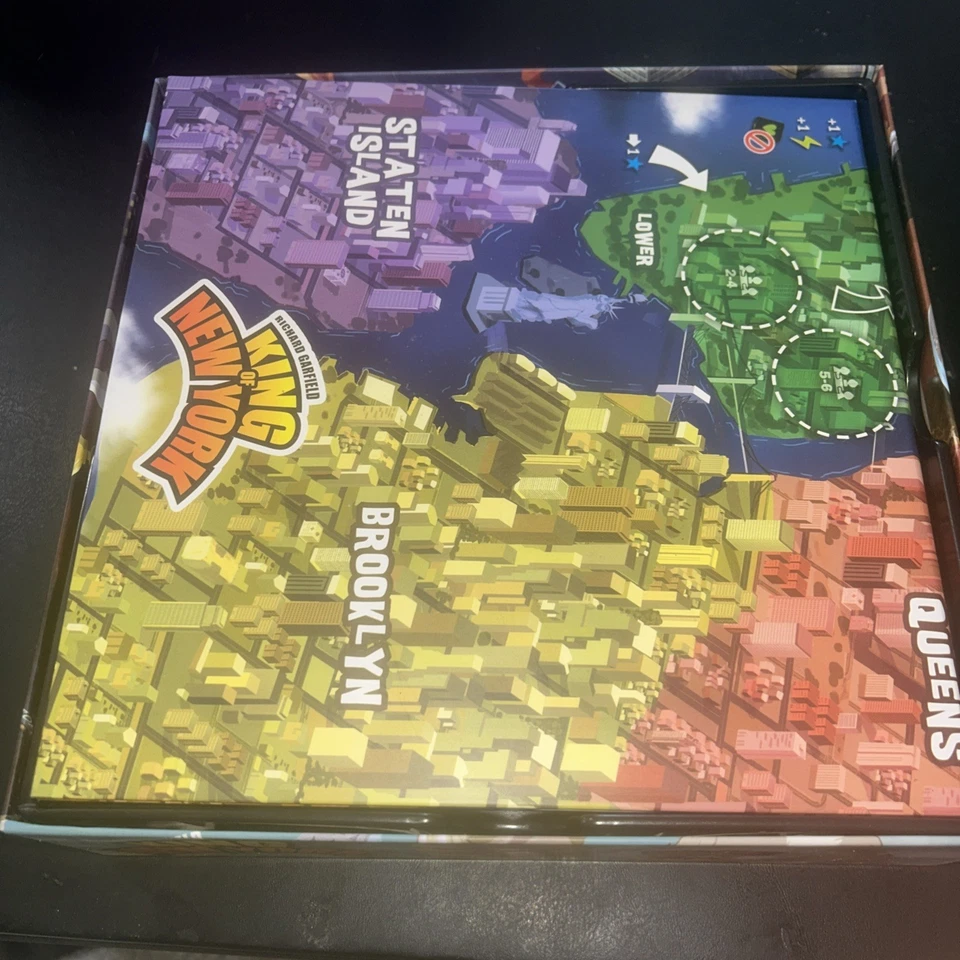 King Of New York Board Game iello Richard Garfield Complete - Image 4 of 4