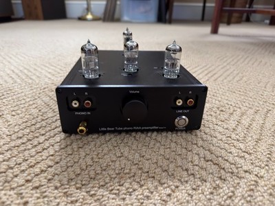 Douk Audio HIFI Tube Phono Stage Preamplifier for MM Turntables Stereo Preamp