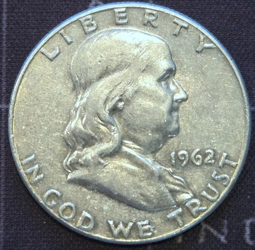 1962 P Franklin Half Dollar - VF Condition