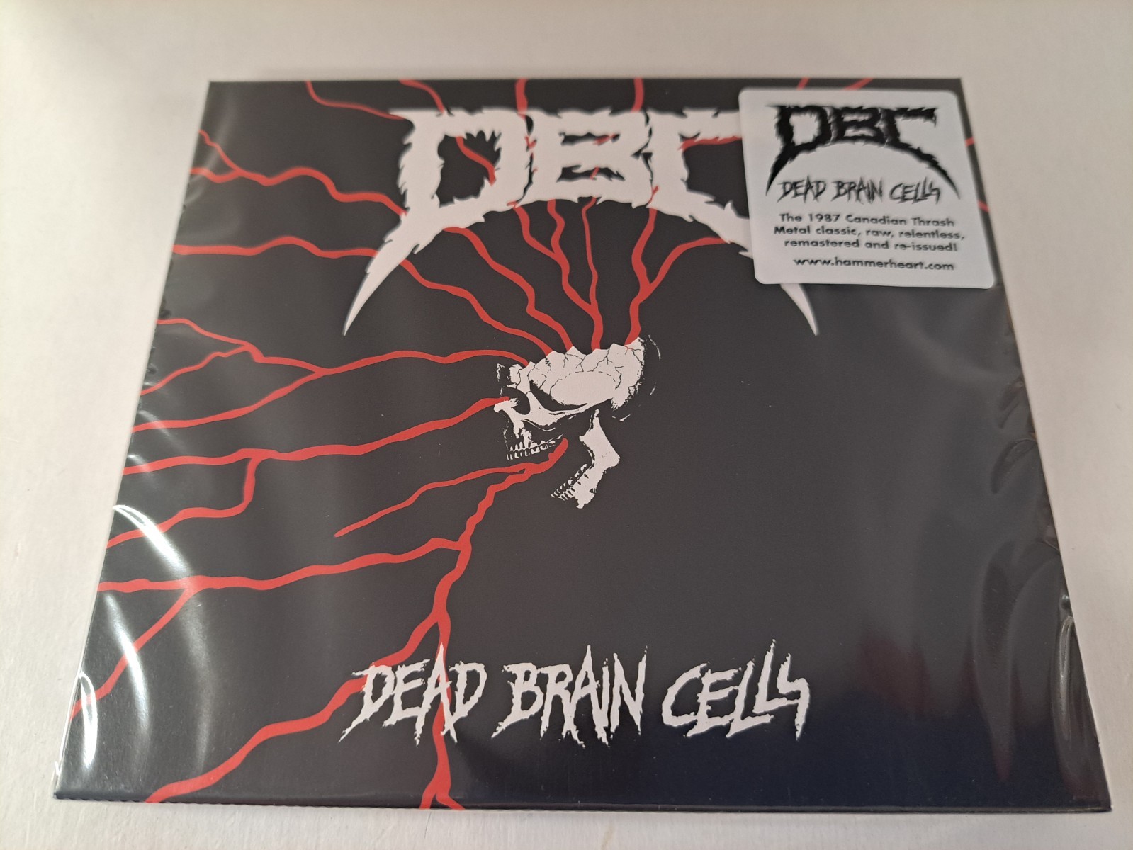 D.B.C. DBC Dead Brain Cells New CD O-Card Reissue Remastered Thrash Metal