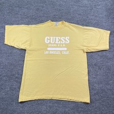 Vintage 90s GUESS Los-Angeles California Shirt Large 22x28 Georges Marciano