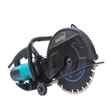 KATSU Tools 3000W 355mm Electric Concrete Saw, 127mm Cut Depth