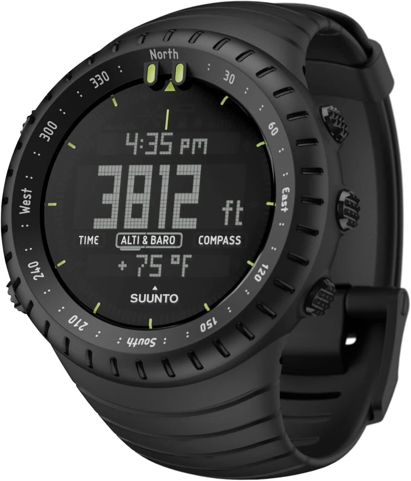 Suunto Core Sportuhr Schwarz, GPS, Bluetooth, Gebraucht - Bild 2 von 4