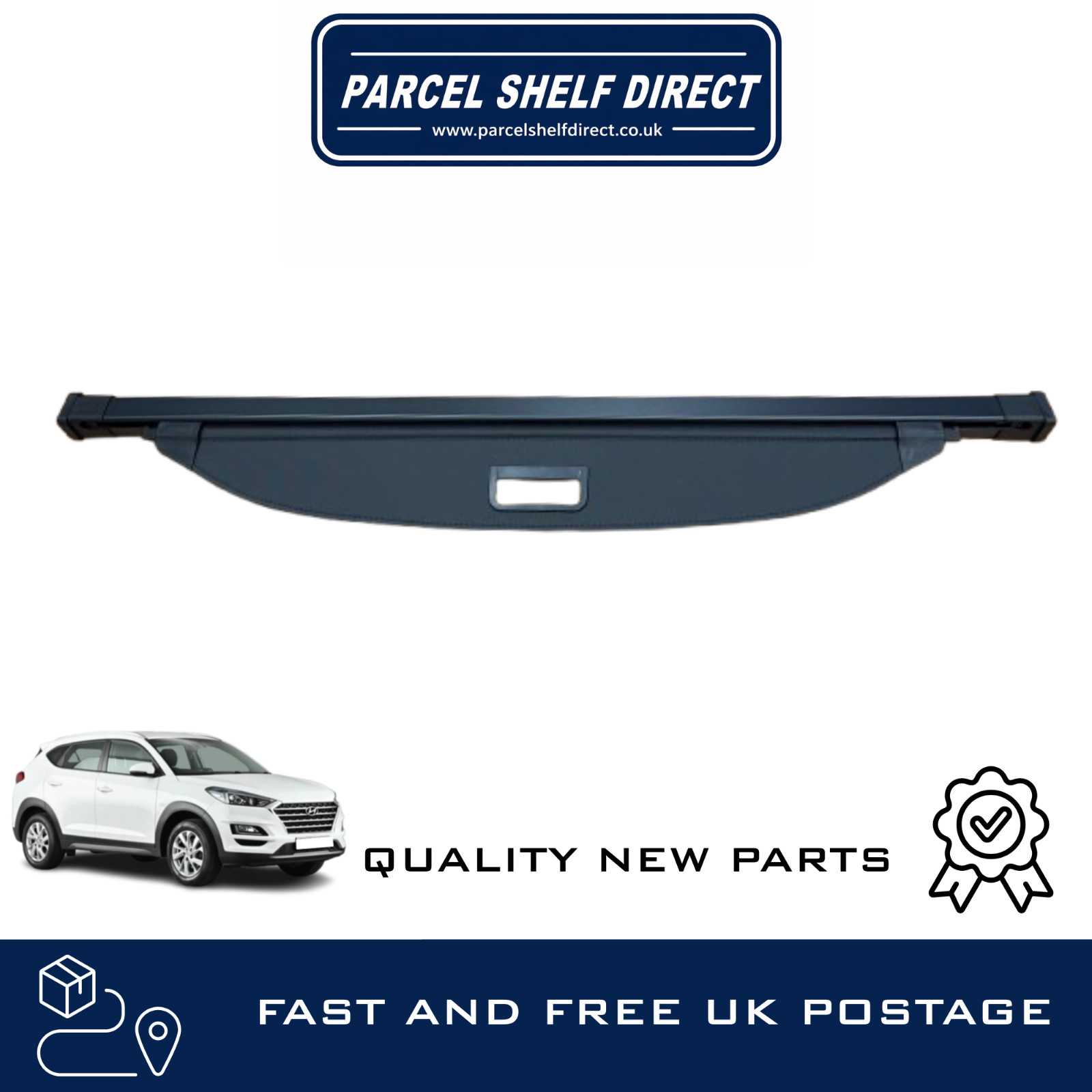 HYUNDAI TUCSON MK3 PARCEL SHELF / LOAD COVER / LUGGAGE COVER 2016-21 *NEW*