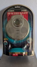 Coby CX-CD309 Personal AM FM/CD Player Brand New Old Stock Sealed Vintage 2006
