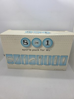COMPLETE CTA Digital Sports Pack 8 in 1 for Wii Sports Resort  Open Box!   CIB