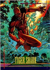 1993 Skybox Marvel Universe Impel - Tiger Shark #71