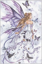 Lavender Serenade by Nene Thomas Mini Poster - 11.5" x 17.5" Laminated