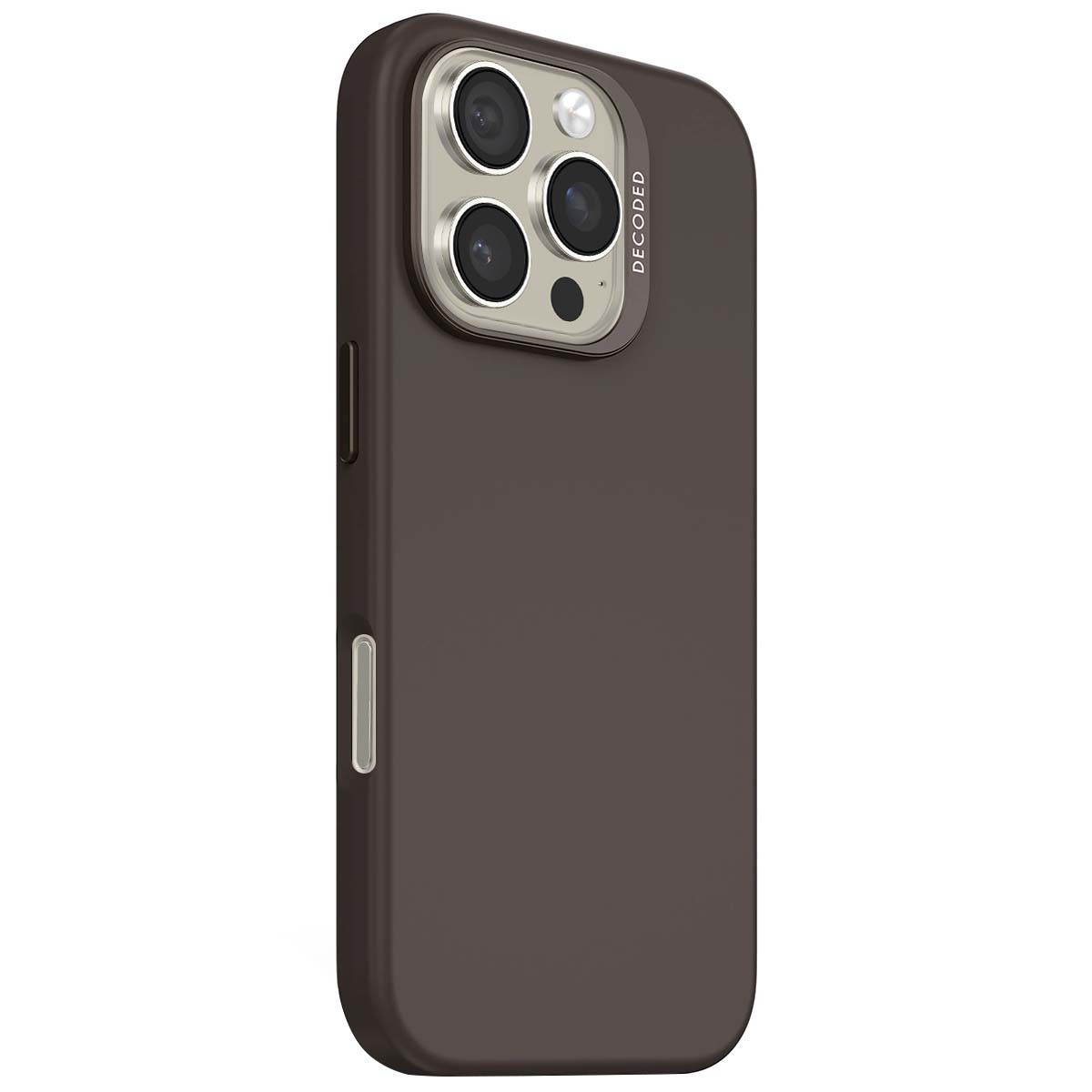 Coque iPhone 16 Pro Decoded silicone lavable et protection antimicrobienne certifiée