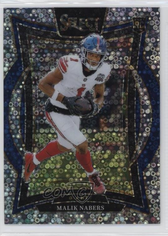 2024 Panini Select Concourse Disco Prizm Malik Nabers #29 Rookie RC 1q1l