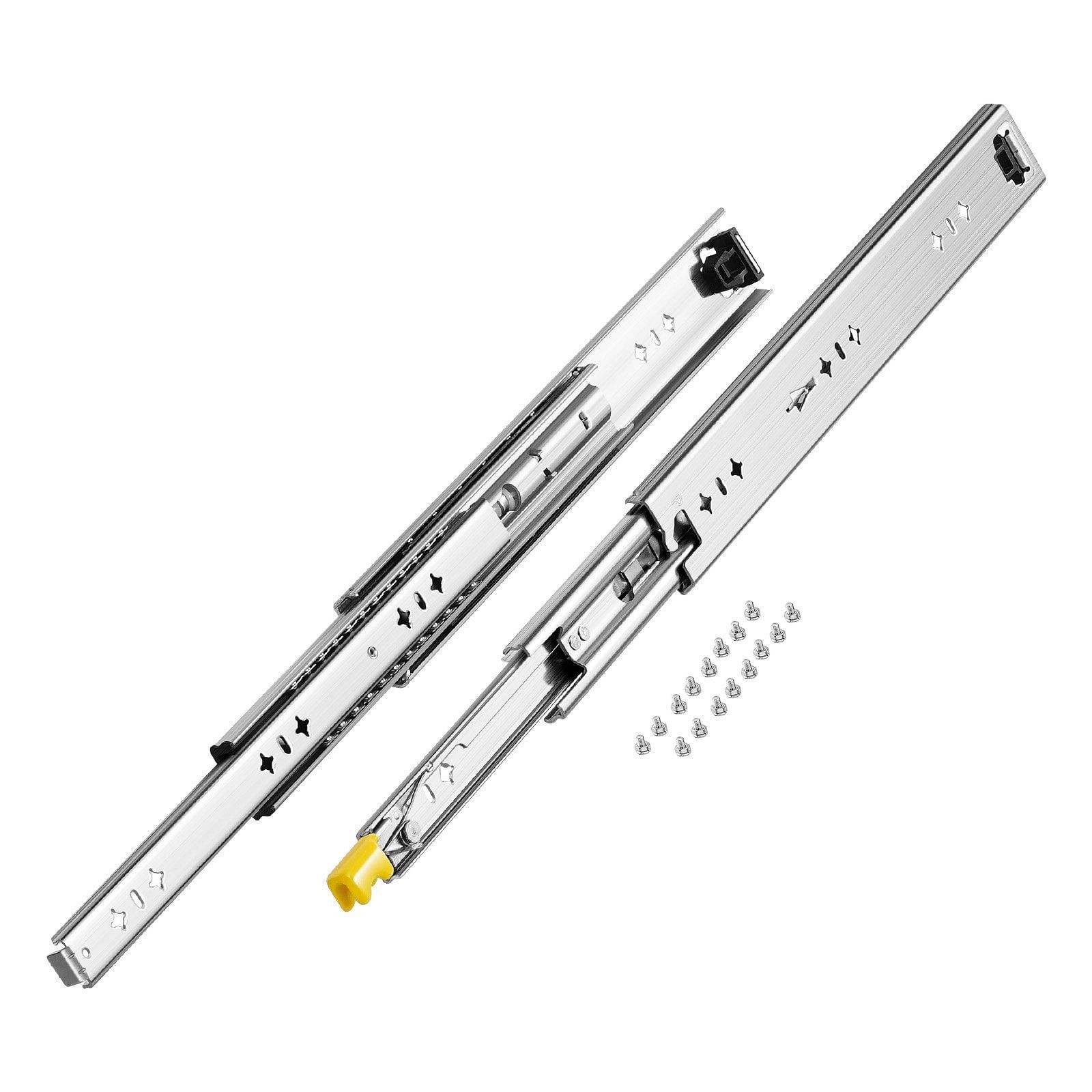 VEVOR 16in Heavy Duty Locking Drawer Slides 250lb Capacity 1 Pair