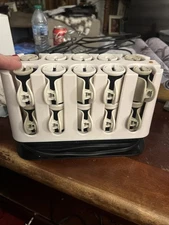 Remington H9100 Hot Rollers Hair Curlers Sectioning Clips 12 Large 8 Medium