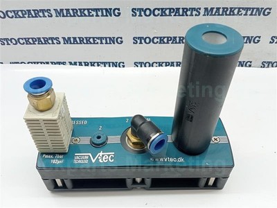 VTEC VTL25-1412-A A3-CL(N,G) Vacuum Pump w/ VMS14C-3-3 + DR120-5 DC 24V