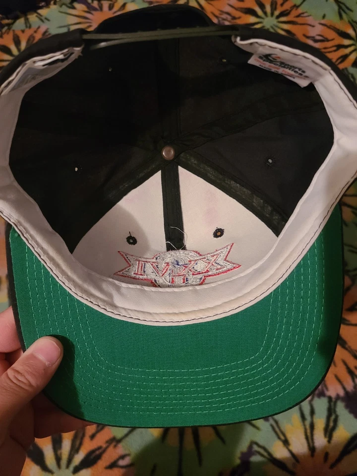 De colección 1992 Sports Specialties Super Bowl XXVI Snapback Hat Redskins Vs Bills Foto 3 de 4