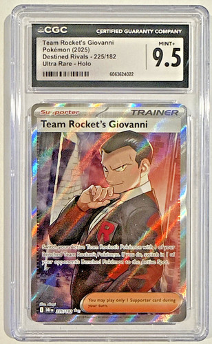 Team Rocket's Giovanni graded CGC 9.5 for sale on eBay