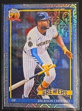 Junior Caminero 2026 Topps Series 1 Chrome Mojo Refractor #91C-71 Brewers 