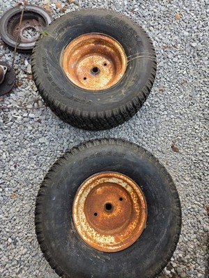 Bolens ST160 Lawn Tractor Rear Wheels Used Condition