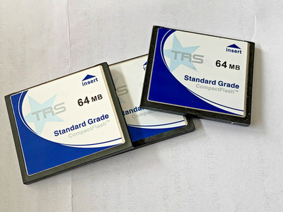 3 X CF TRS Standard Grade 64MB