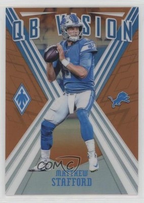 2019 Panini Phoenix QB Vision Orange 56/99 Matthew Stafford #30 19zq