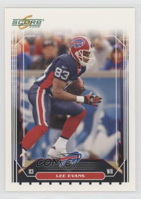 2006 Score Lee Evans #27 0c4