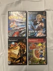 Lot of 4 PlayStation 2 Games Untested. Death By Degree,JAK 3, Crash Tag, Jak&Dax