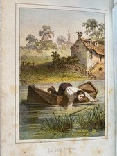 P949-Gastronomie - Veillées instructives et amusantes  1854 lithographies coul.