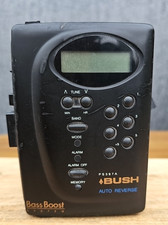 BUSH PS397A AUTO REVERSE BASS BOOST SYSTEM RADIO CASSETTE PLAYER - UNTESTED