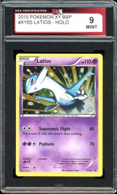 2015 Pokemon XY Black Star Promo #XY65 Latios Holo KSA 9 Mint | eBay