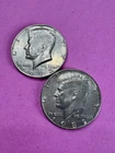 1982 P D Kennedy Half Dollar (2) Clad Coins Circulated Very Nice!   N 620